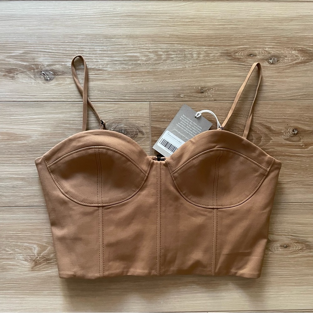 Everlane Structured Cotton Bustier 8